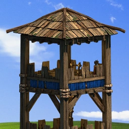 Fortified Outpost Chronicles building art