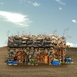 Storage Age of Empires II building artwork