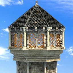 Fire Tower Age of Empires II building artwork