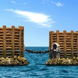 Sea Gate Age of Empires II building artwork