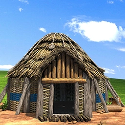Yurt Age of Empires II building artwork