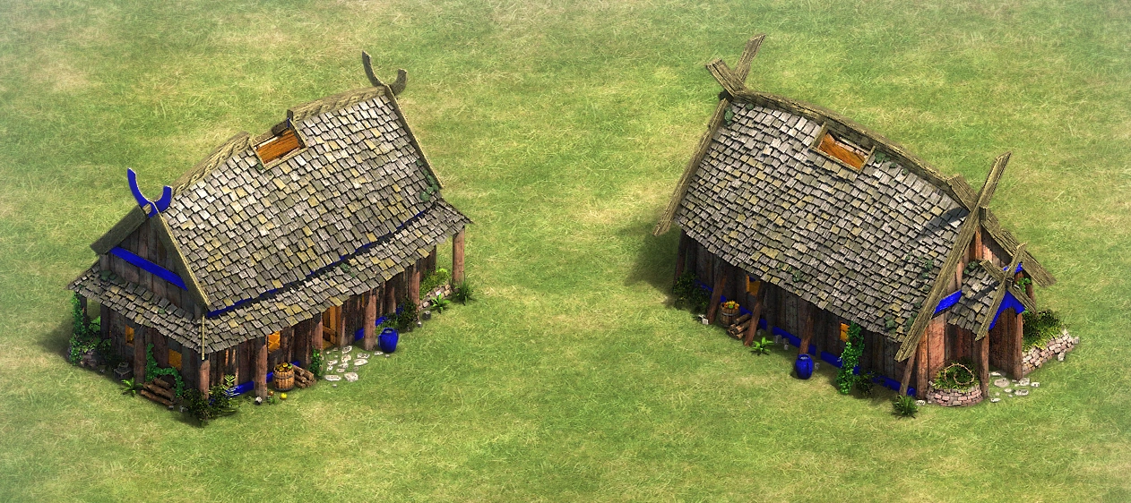 Viking 長屋 in the 城堡時代