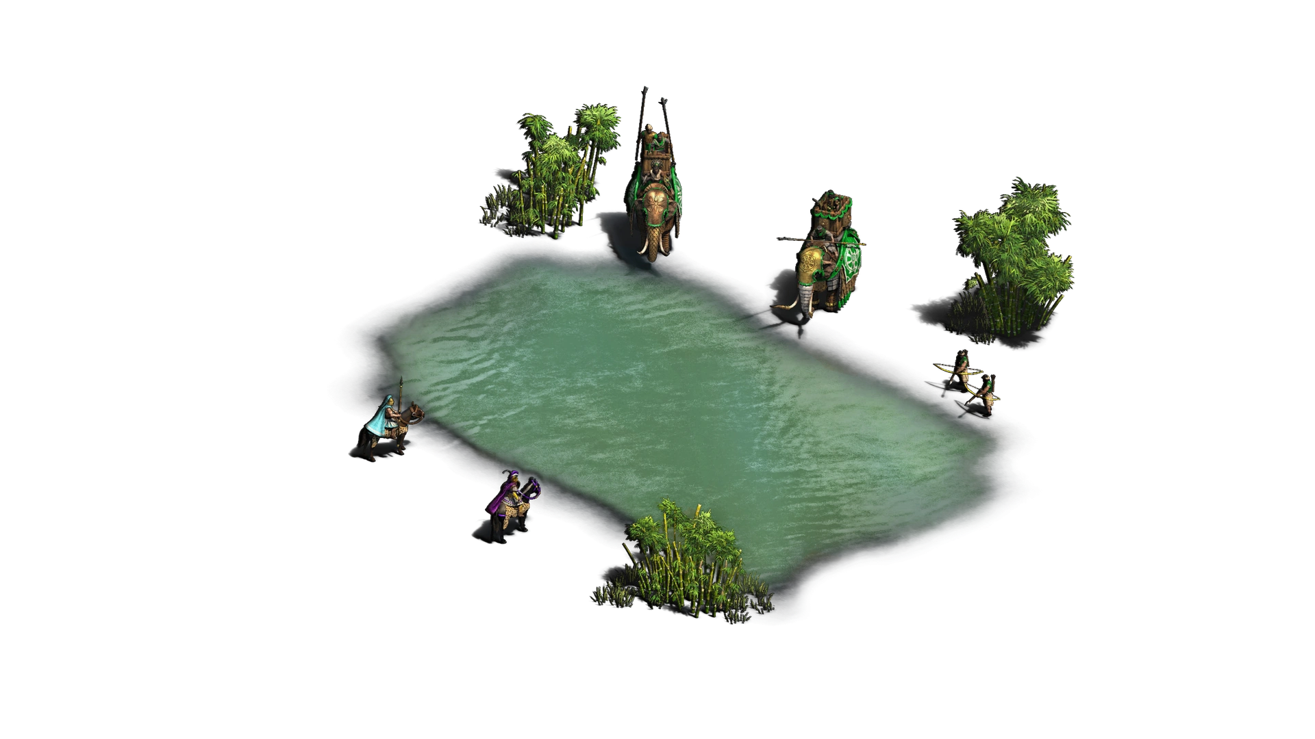 The Battle of the Hydaspes Chronicles scenario map