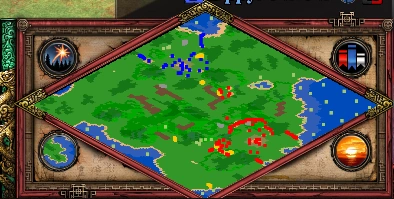 Defending Against a Rush Art of War scenario map