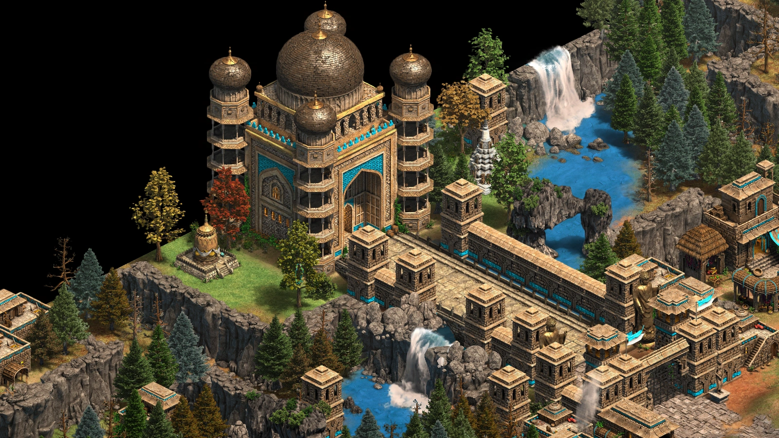 The Digvijaya Age of Empires II scenario scene