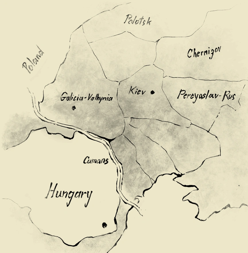 Pax Mongolica Age of Empires II scenario minimap