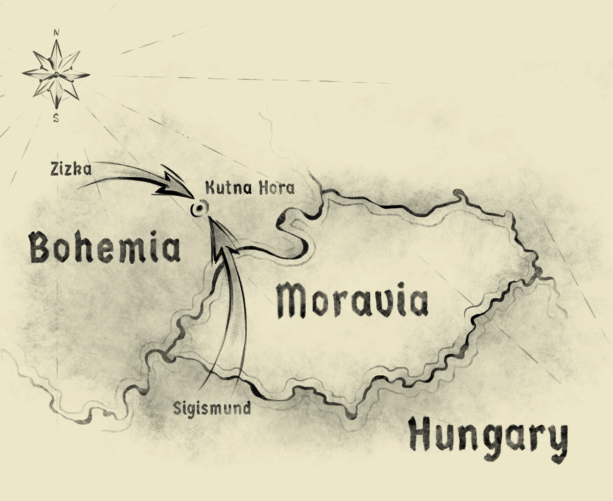 The Emperor’s Fury Age of Empires II scenario minimap