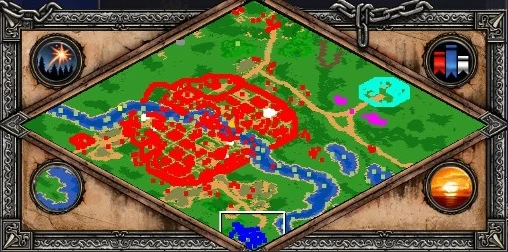The Siege of Paris Age of Empires II scenario map