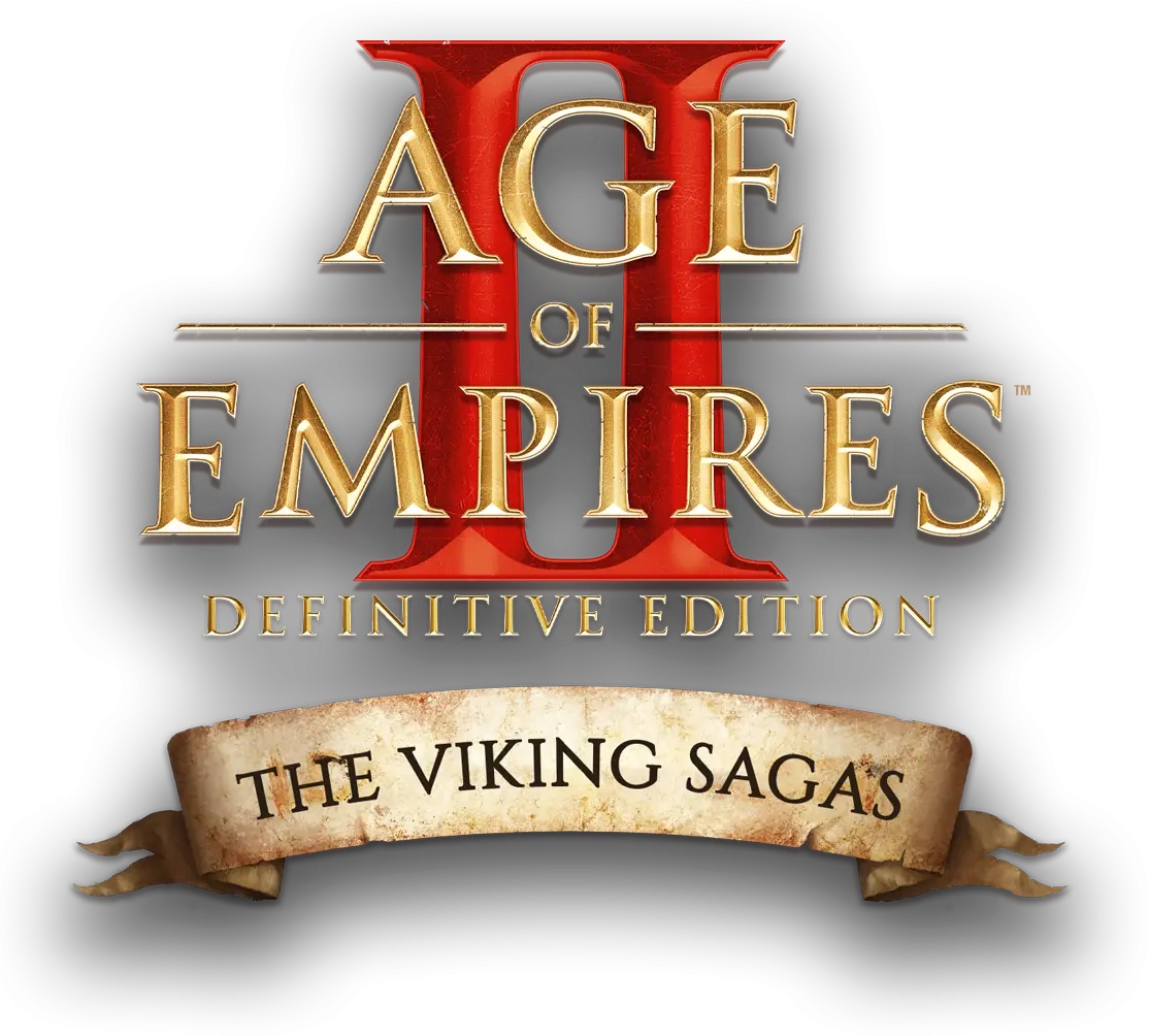 The Viking Sagas Age of Empires II logo
