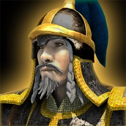 Genghis Khan Age of Empires II hero portrait