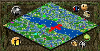 The Amazones Age of Empires II scenario map