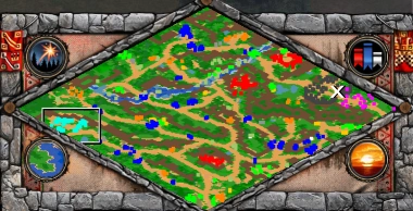 War of Brothers Age of Empires II scenario map