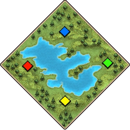Baltic Age of Empires II random map image