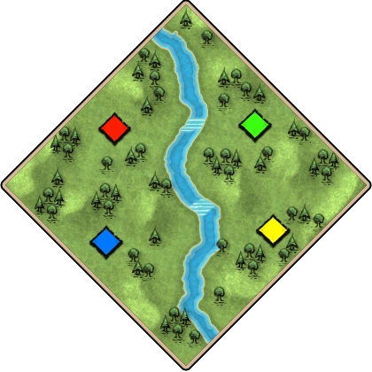 Highland Age of Empires II random map image