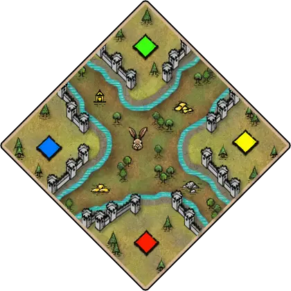 Glacis Age of Empires II map artwork