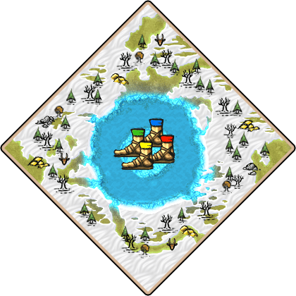 Graupel Age of Empires II map artwork
