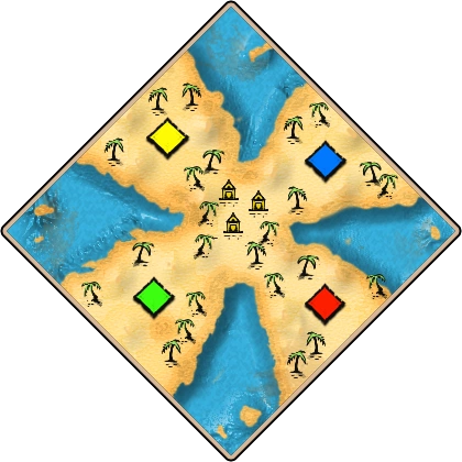 Isthmus Age of Empires II map artwork
