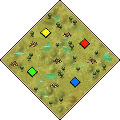 Karsts Age of Empires II map artwork