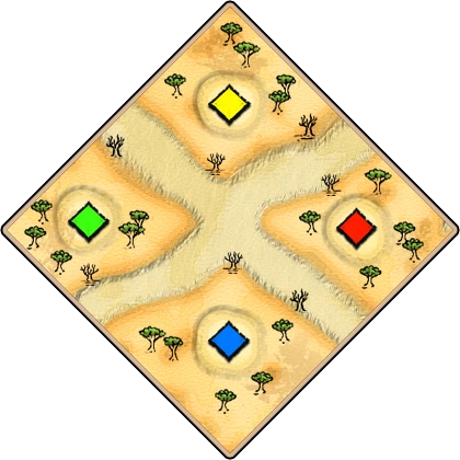 Sandrift Age of Empires II map artwork