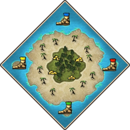 Stranded Age of Empires II map artwork