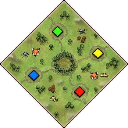 Vulpine Age of Empires II map artwork