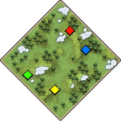 Lombardia Age of Empires II random map image