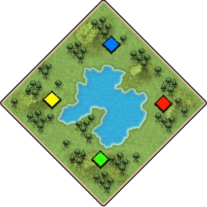 Mediterranean Age of Empires II random map image