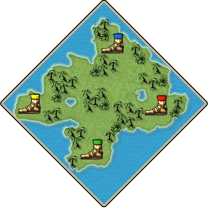Nomad Age of Empires II random map image