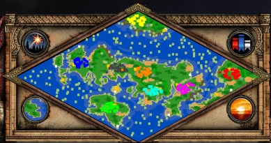 Britain Age of Empires II map artwork