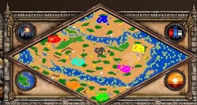 Mideast Age of Empires II map artwork