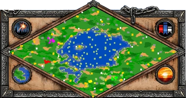 Aral Sea Age of Empires II map artwork