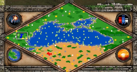 Black Sea Age of Empires II map artwork