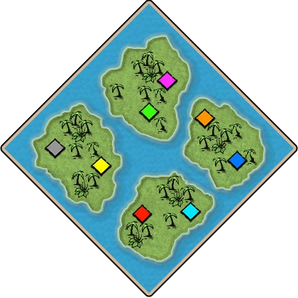 Enemy Archipelago Age of Empires II scenario map
