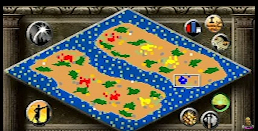 Enemy Islands Age of Empires II map artwork