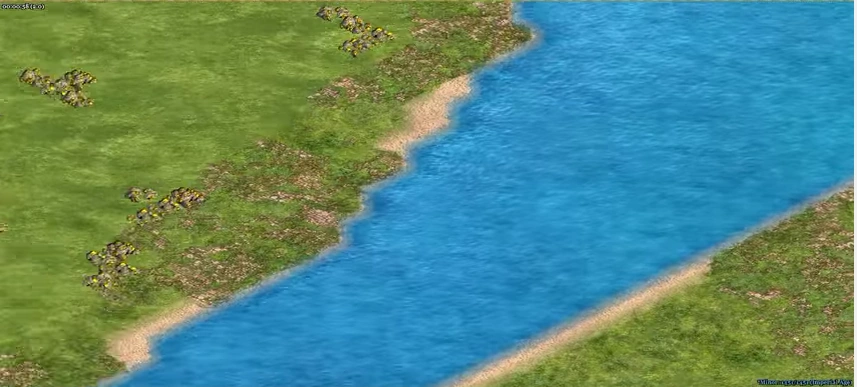 Holy Line Age of Empires II map artwork
