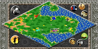 Indochina Age of Empires II random map minimap