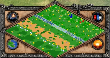 Journey South Age of Empires II map artwork