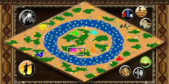 Ring of Water Age of Empires II map artwork