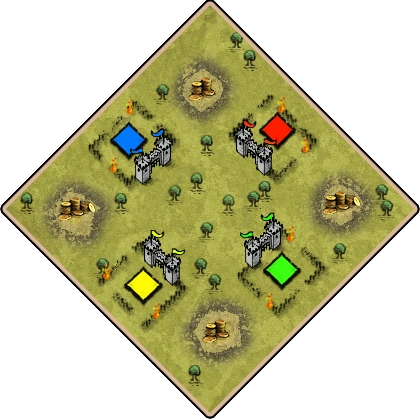 Aftermath Age of Empires II map artwork