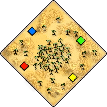 Atacama Age of Empires II map artwork