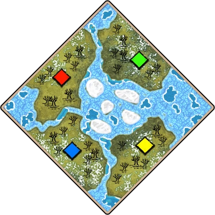 Greenland Age of Empires II map artwork
