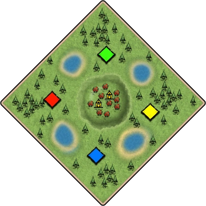 Kawasan Age of Empires II map artwork