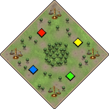 Marketplace Age of Empires II map artwork