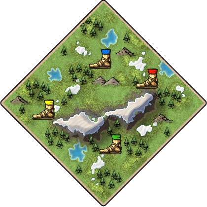 Mountain Pass Age of Empires II map artwork