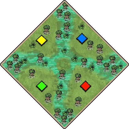 Wade Age of Empires II map artwork