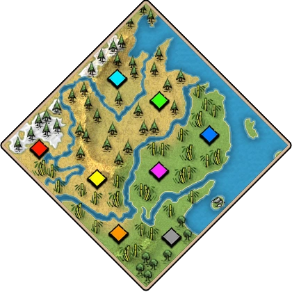 China Age of Empires II map artwork
