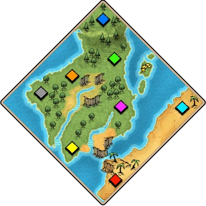 Iberia Age of Empires II map artwork