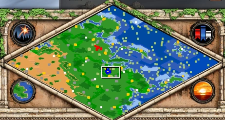 Siberia Age of Empires II random map minimap