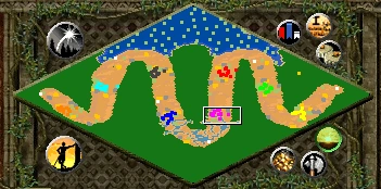 Snakepit Age of Empires II map artwork