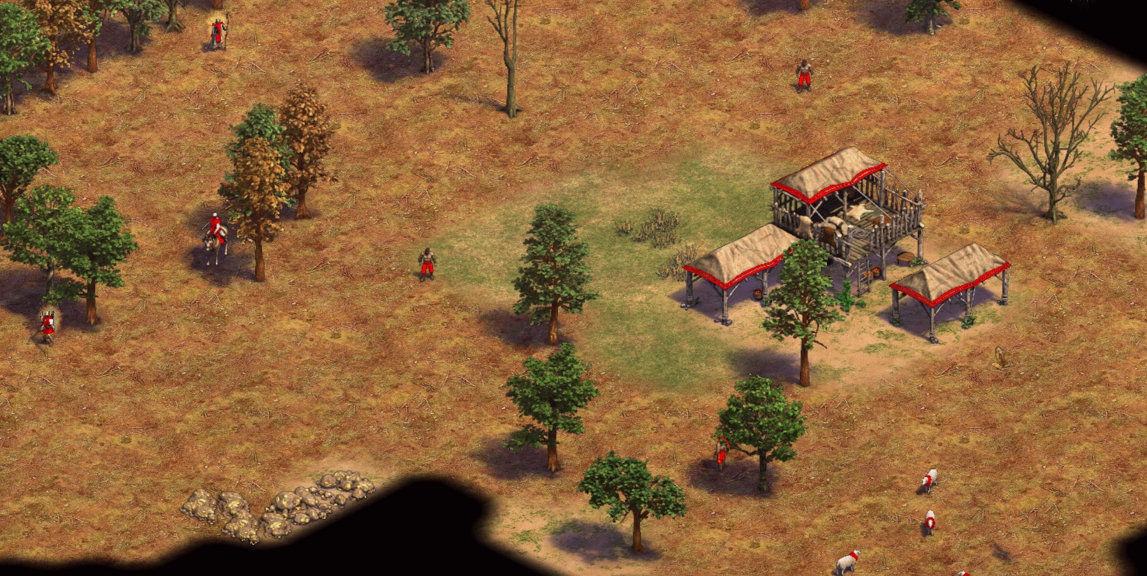 Sherwood Heroes Age of Empires II map artwork